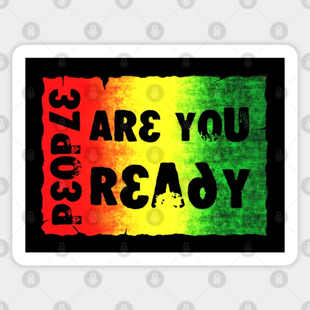 People Are You Ready Sticker by Erena Samohai